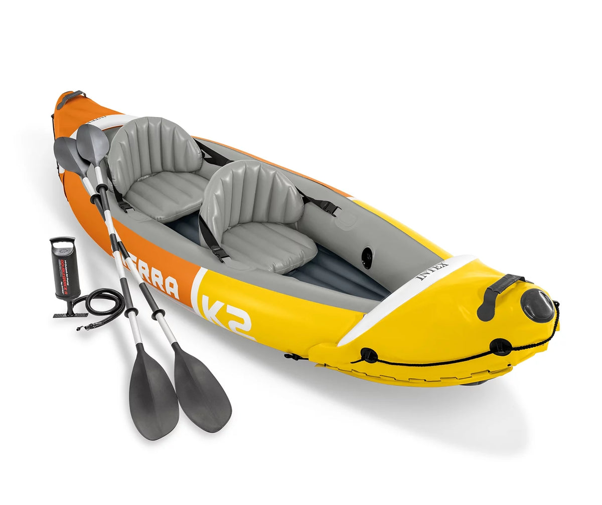 Inflatable Kayak with Oars and Hand Pump Q303