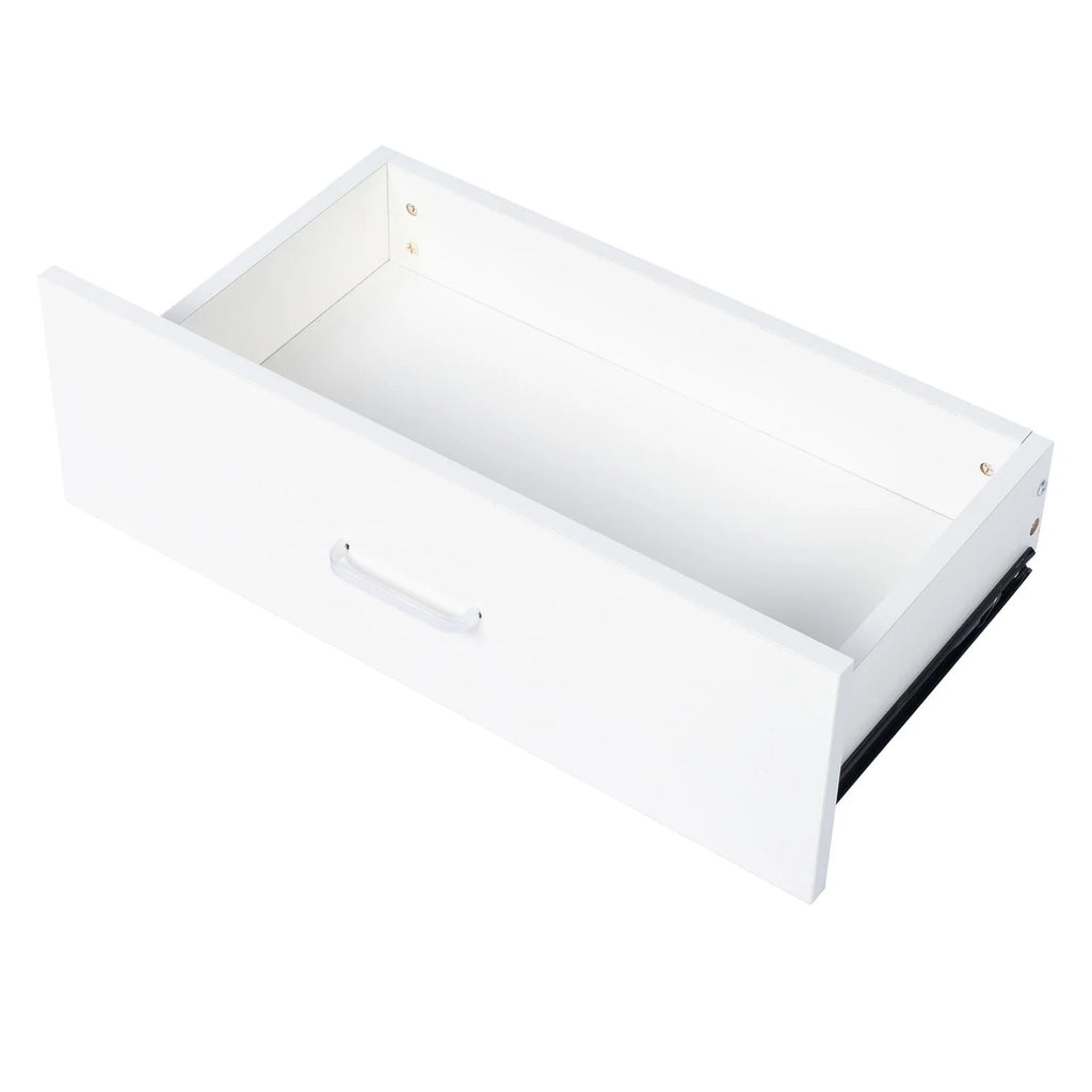 Set of 2 White 3 Drawer Dresser K78042