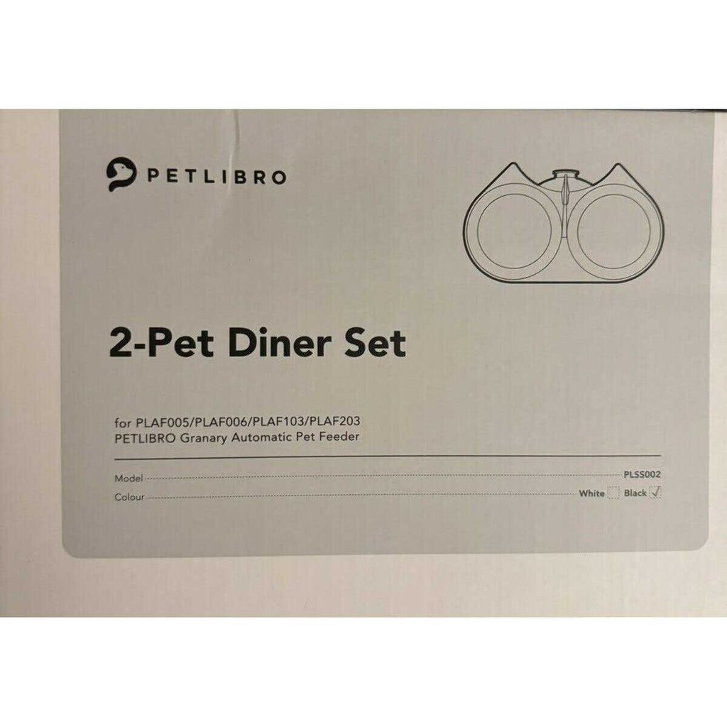 Automatic Pet Food Splitter with Stainless Steel Bowls T410888