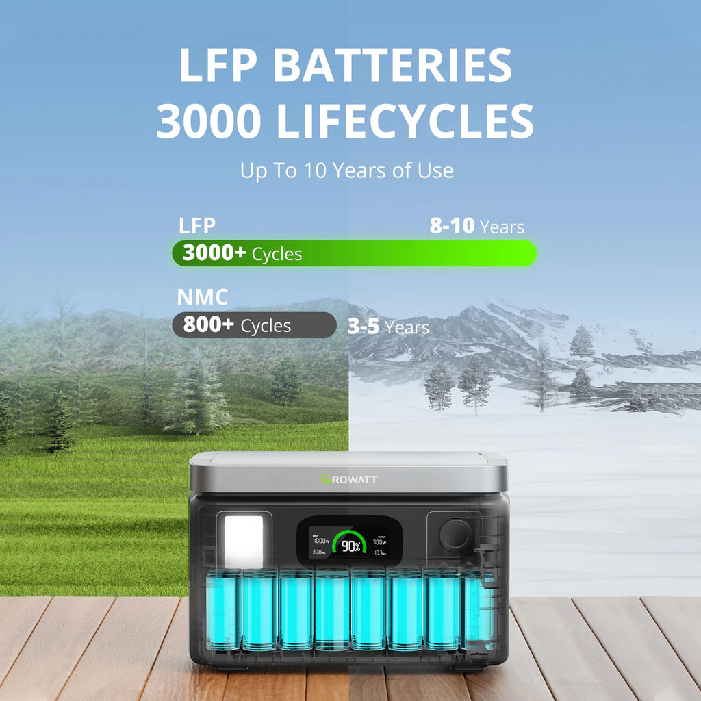 550Wh LiFePO4 Portable Power Station M888737