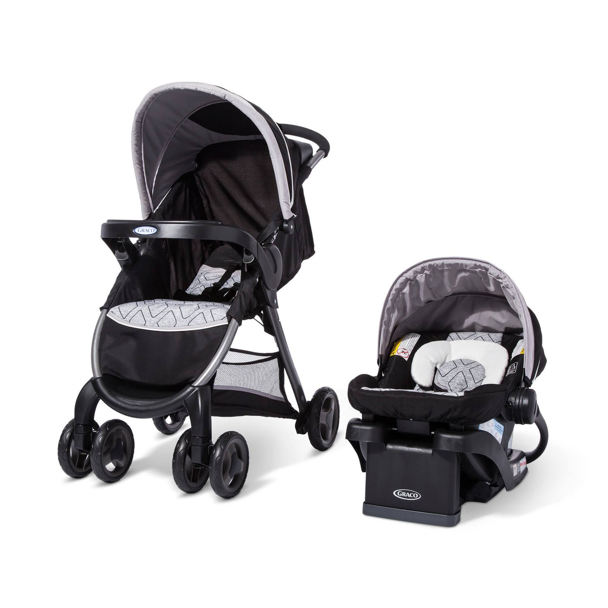 Graco FastAction Fold Click Connect Travel System Z24461