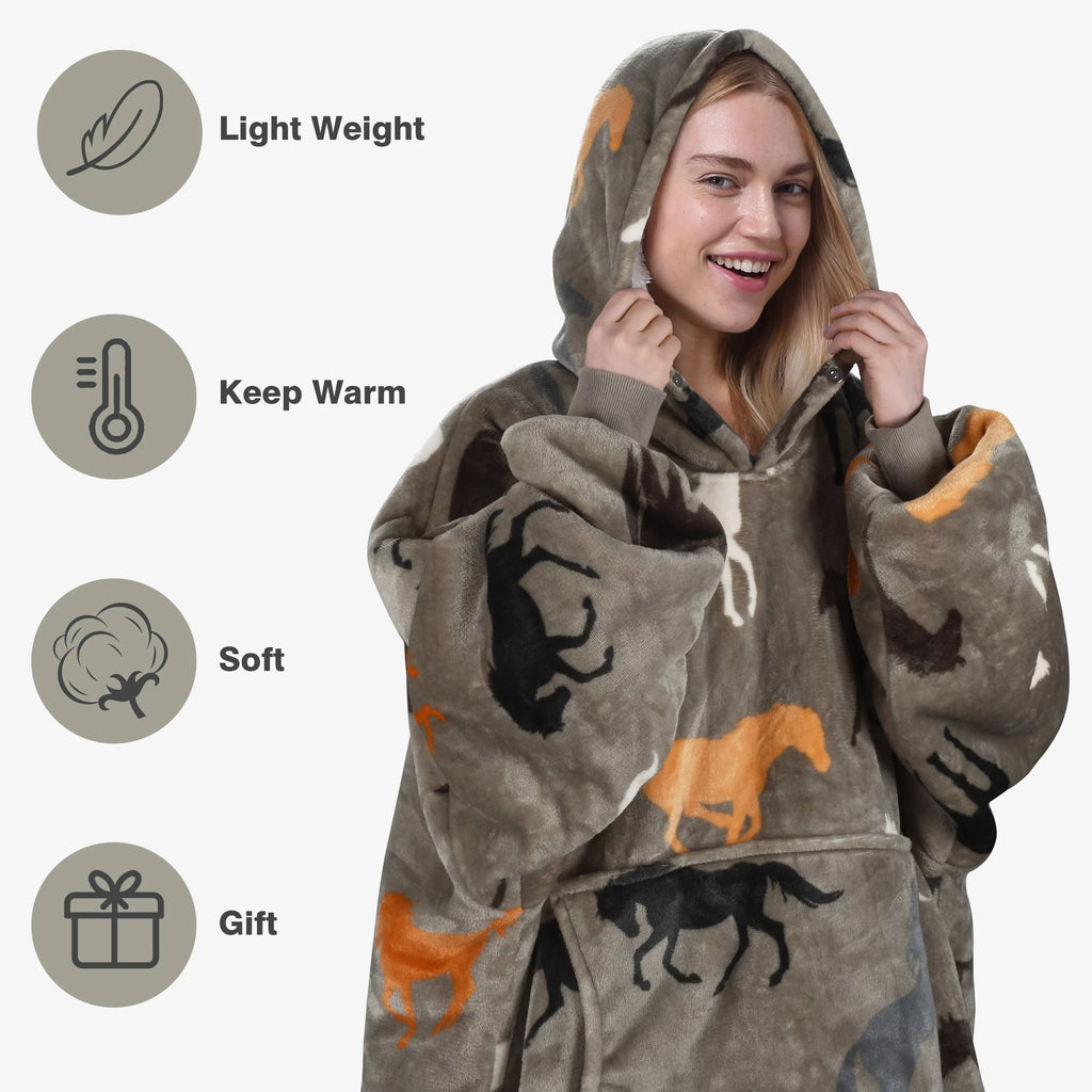 Oversized Sherpa Reversible Hoodie N862099