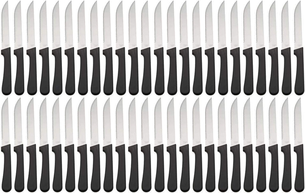 5-Inch Stainless Steel Serrated-Edge Steak Knives S1676