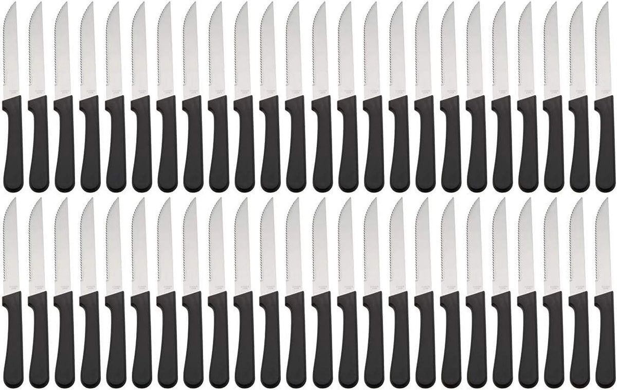5-Inch Stainless Steel Serrated-Edge Steak Knives S1676