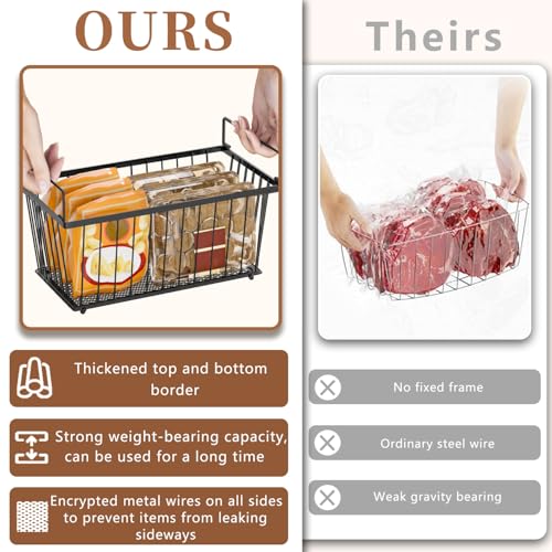 4 Pack Leak-Proof Freezer Organizer Bins C951887