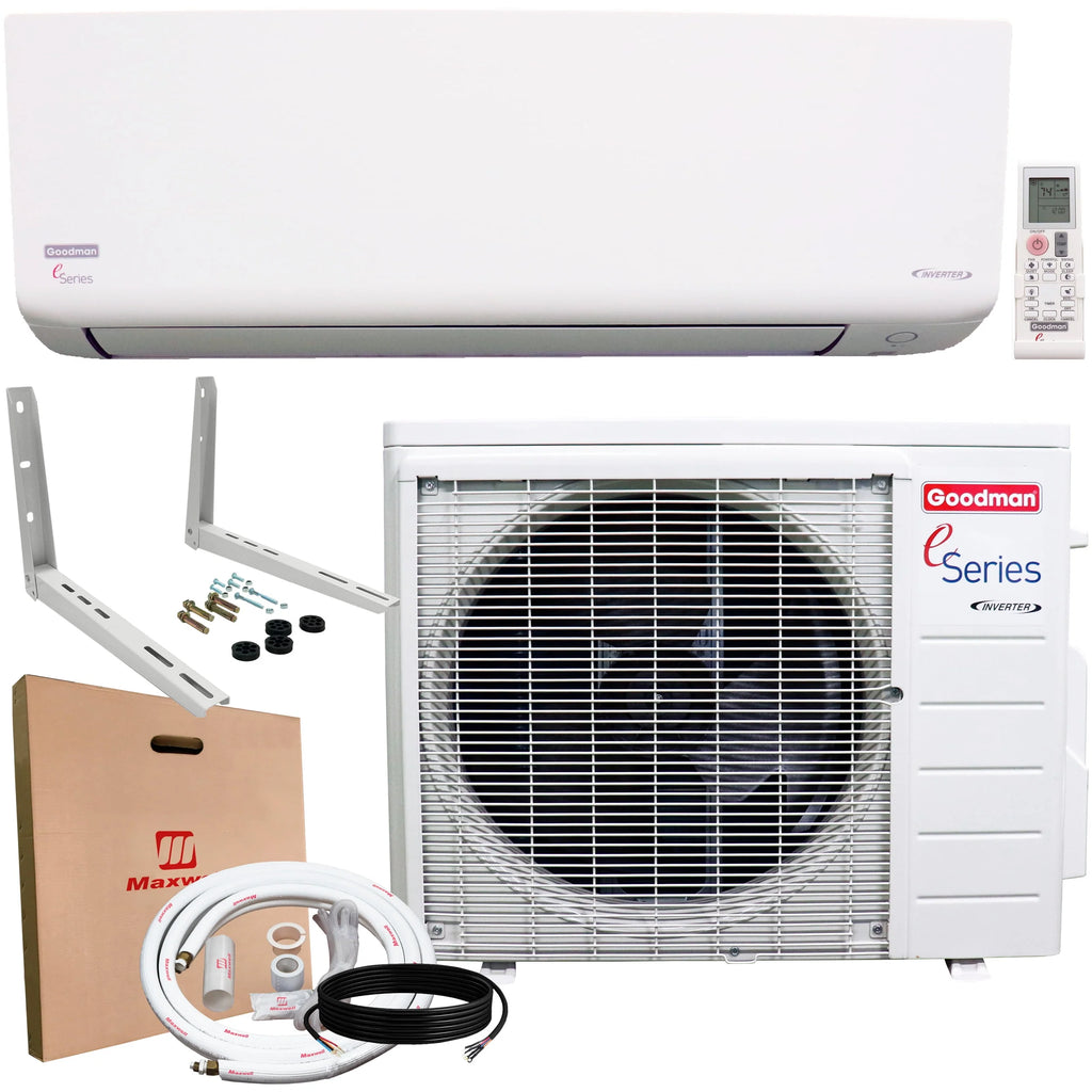 9,000 BTU 18 SEER2 Ductless Mini-Split Heat Pump Air Conditioner J59917