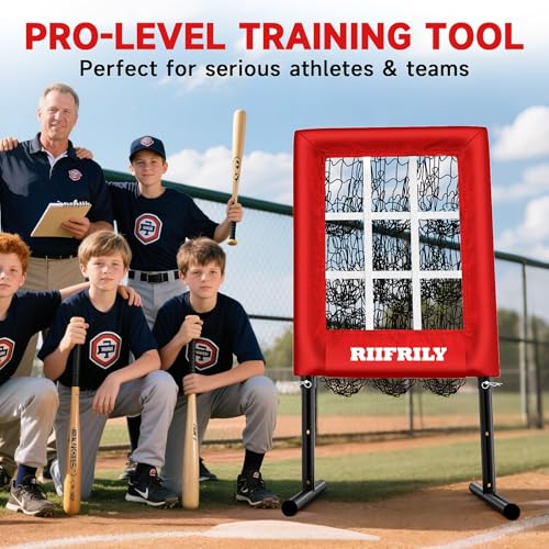9 Hole Baseball Pitching Net with Strike Zone J4725