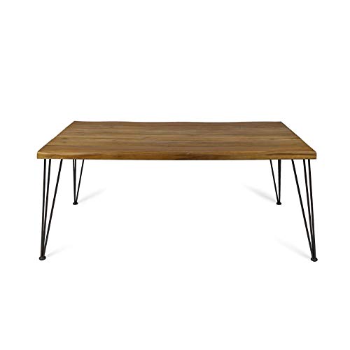 Acacia Wood Rectangular Patio Dining Table F628086