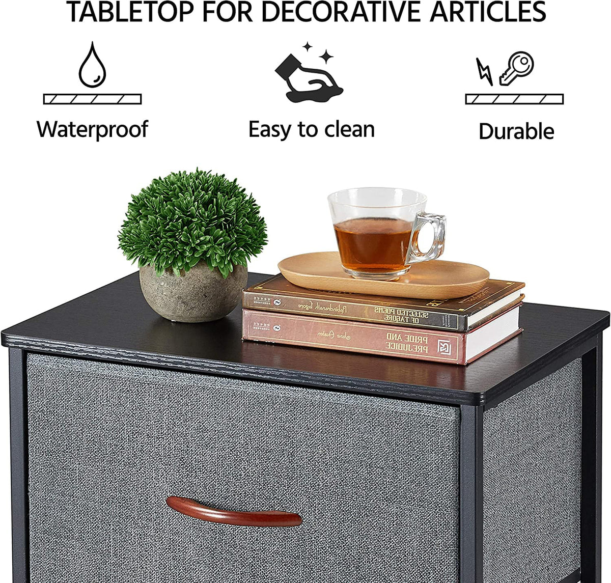 4 Drawer Fabric Storage Tower Organizer M186283