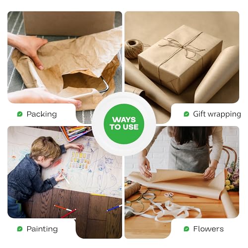 Brown Kraft Paper Roll Z544