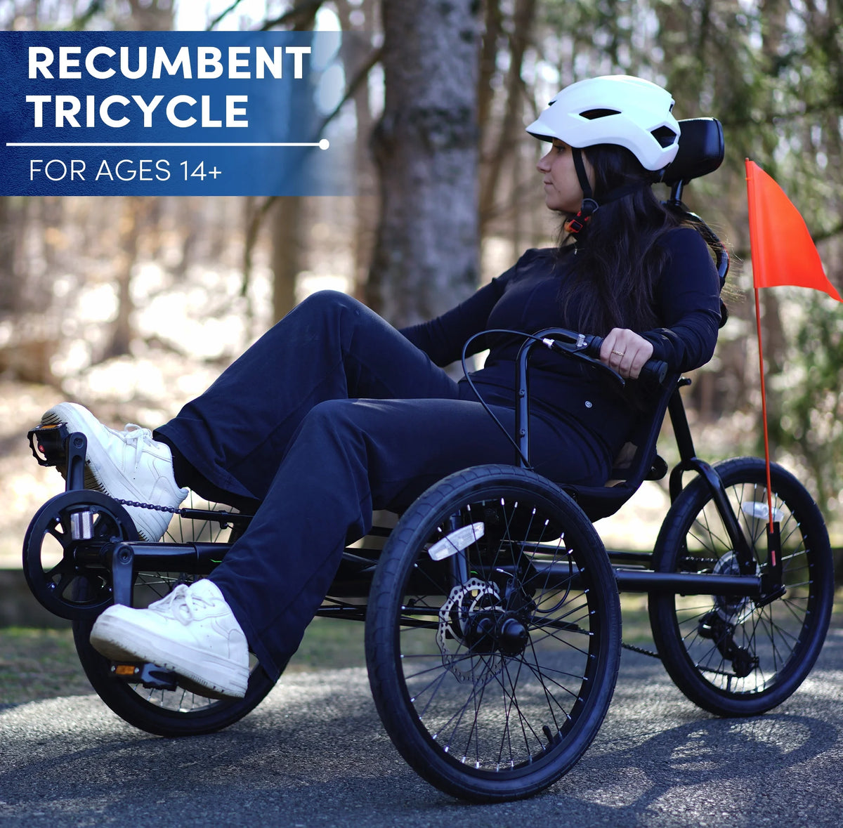 Black 3-Wheel Bike B783024