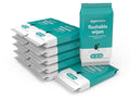 Flushable Adult Toilet Wipes, Fragrance Free, 126 Count S72524