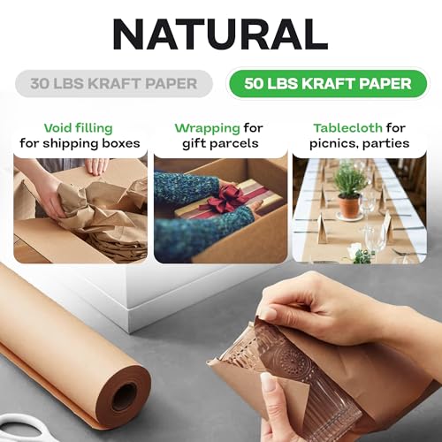 Brown Kraft Paper Roll Z544