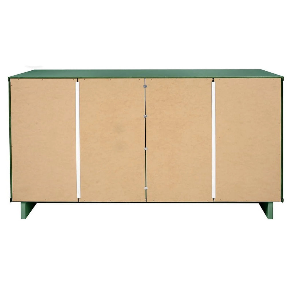 Sage Green Engineered Wood Double Dresser I384