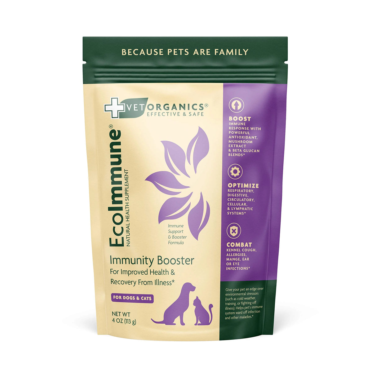 4 oz Immune System Support Supplement for Dogs & Cats M775038