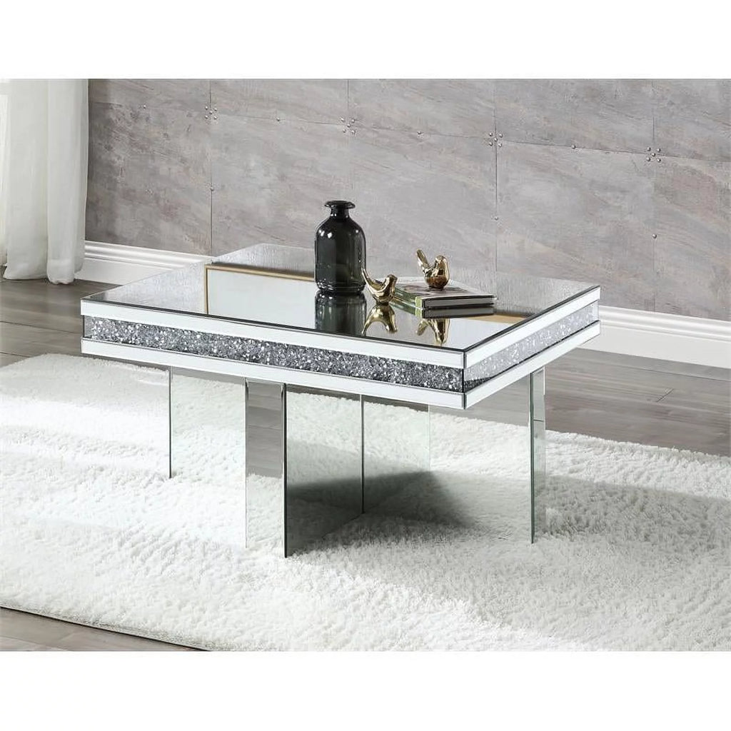 Square Glass Coffee Table Z1143