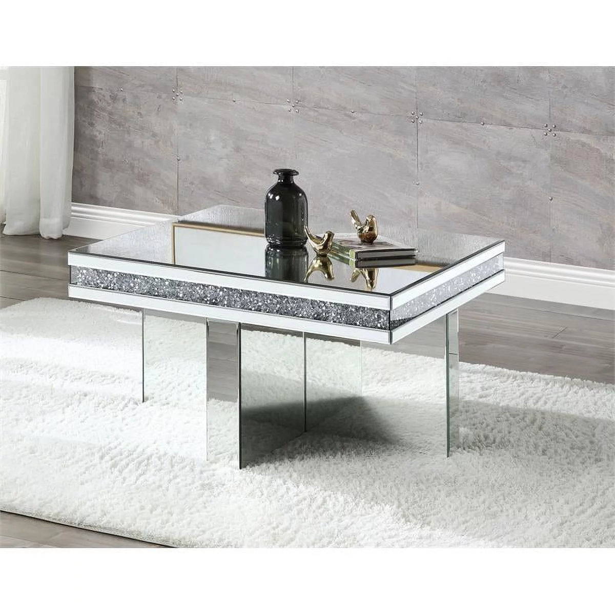 Square Glass Coffee Table Z1143