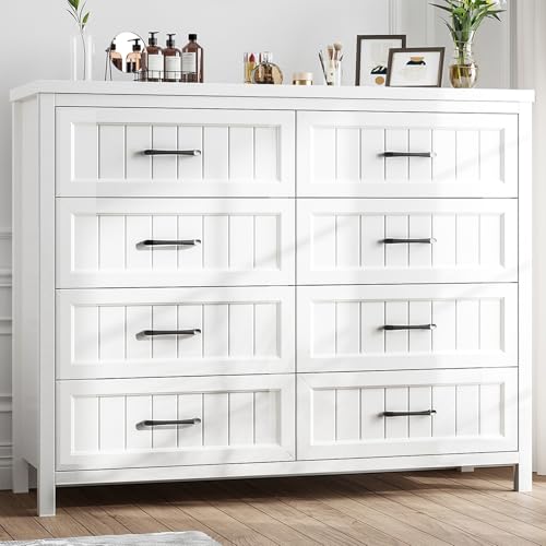 8 Drawer Wooden Dresser A8149