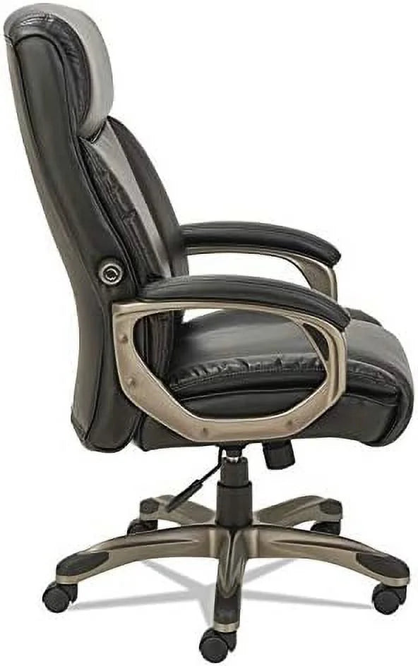 Black Leather Executive Highback Chair O7266