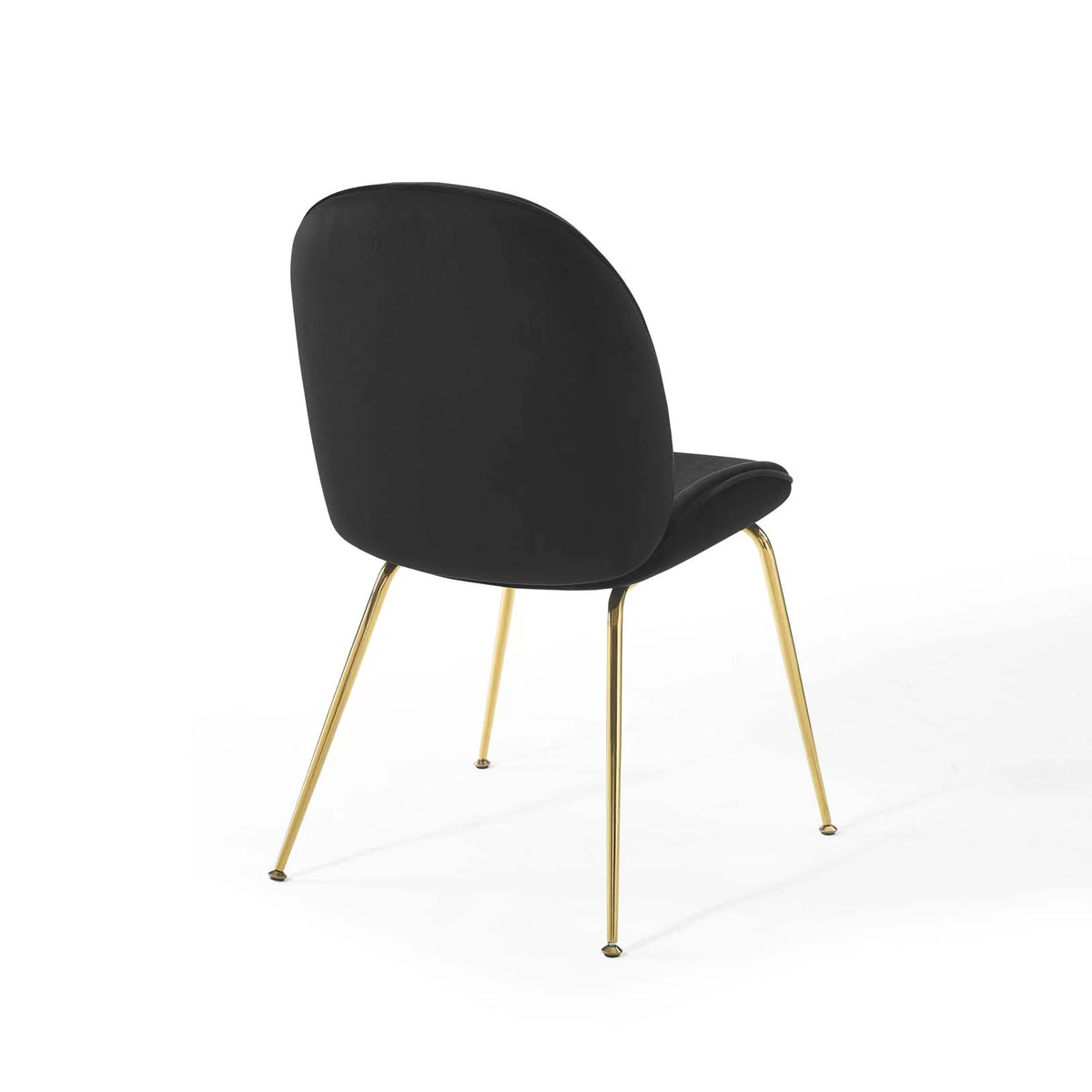 Black Velvet Dining Chair E454212