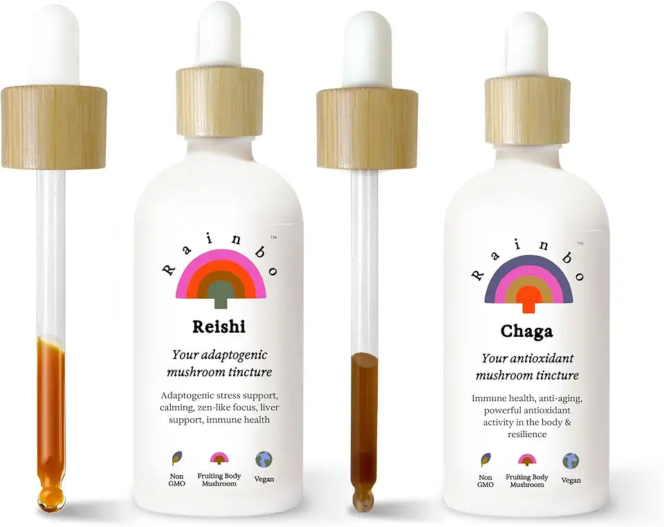 Reishi Mushroom Extract + Chaga Mushroom Tincture C777