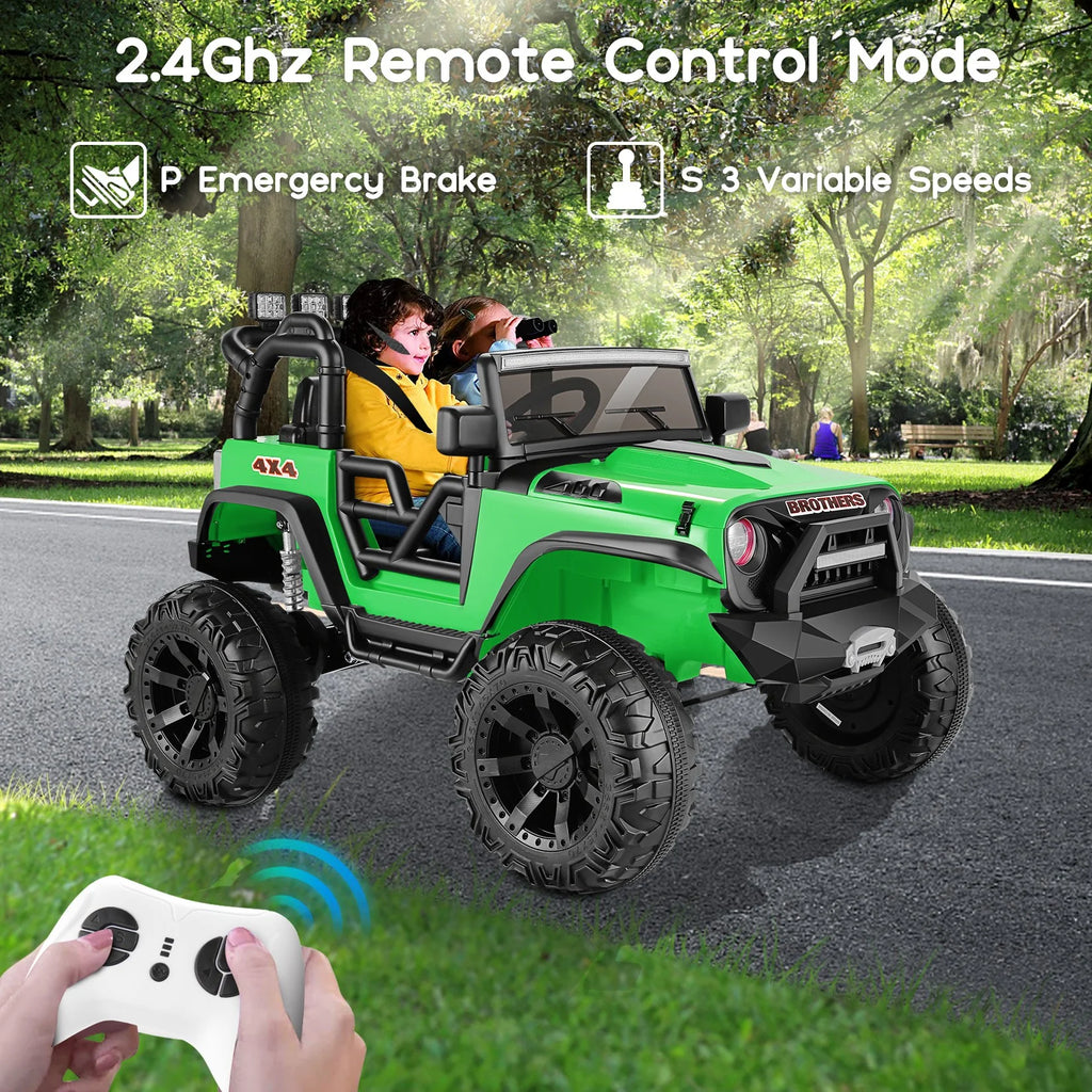 24V 2-Seater Kids Ride on Car Truck E52803