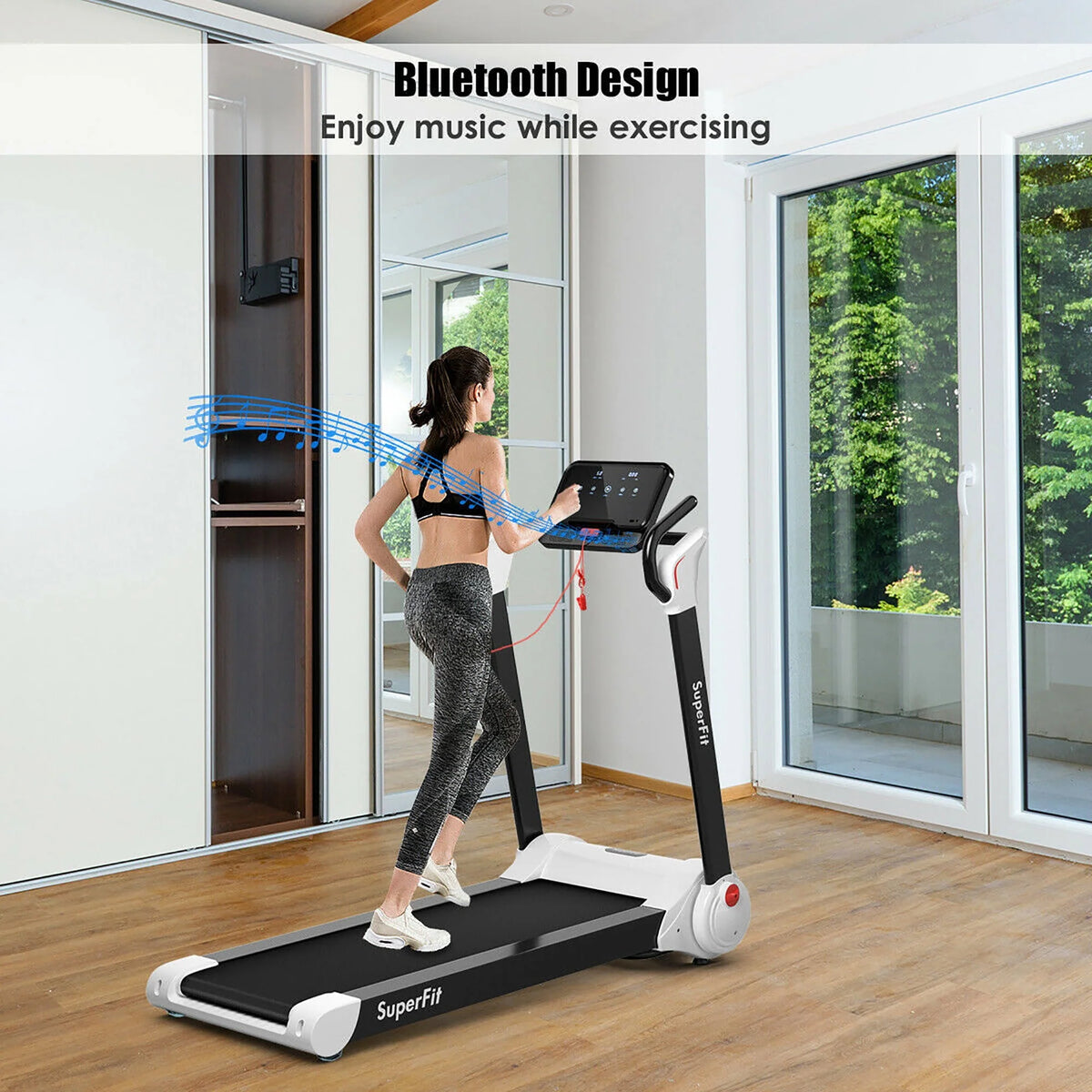 2.25HP Folding Electric Treadmill G3552