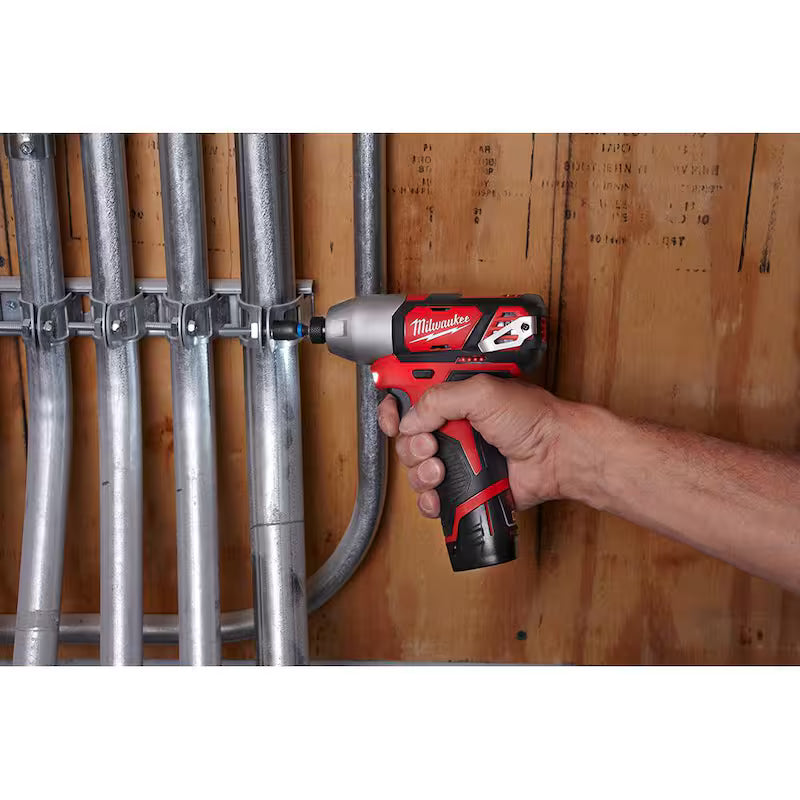 12V Cordless Drill Driver/Impact Driver Combo Kit (2-Tool) with Driver Bit Set (50-Piece) U306