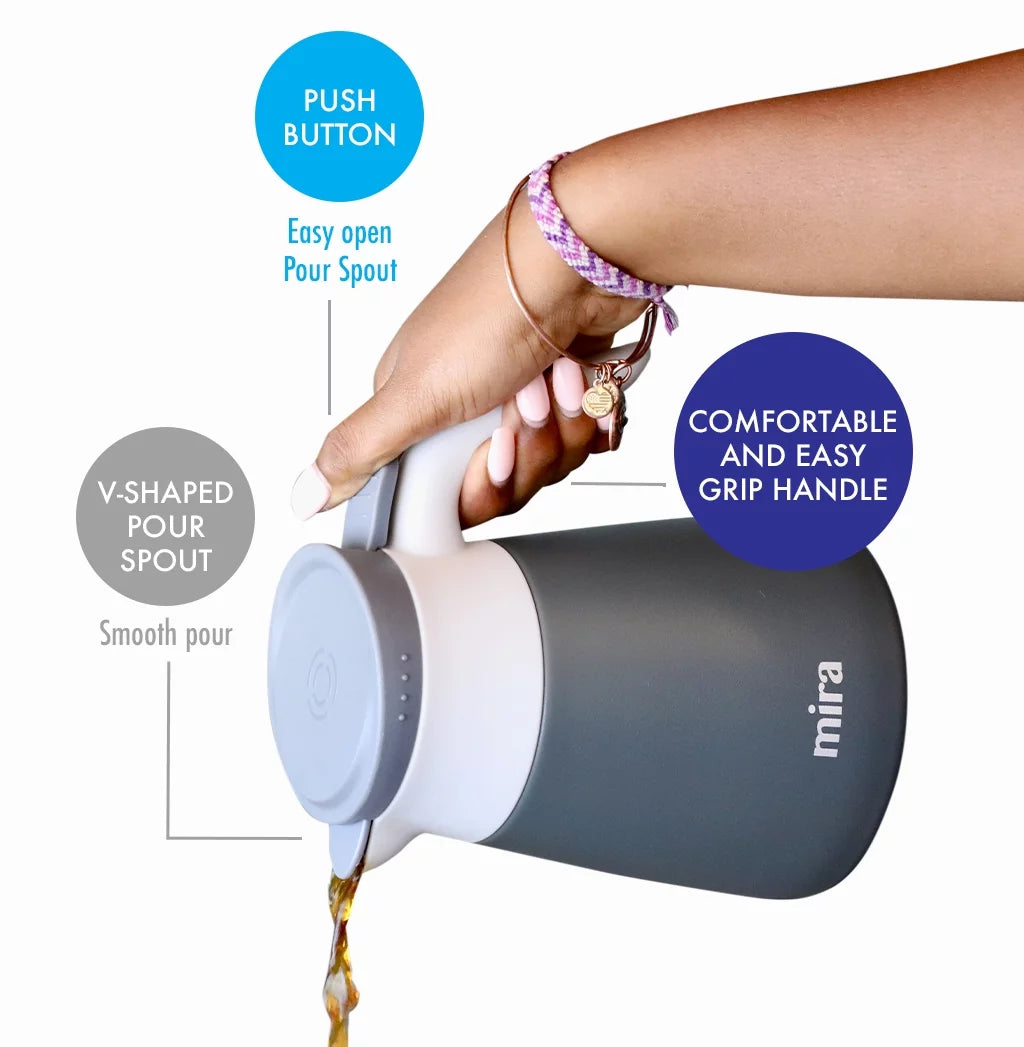 34oz Stainless Steel Vacuum Insulated Coffee Carafe P4686