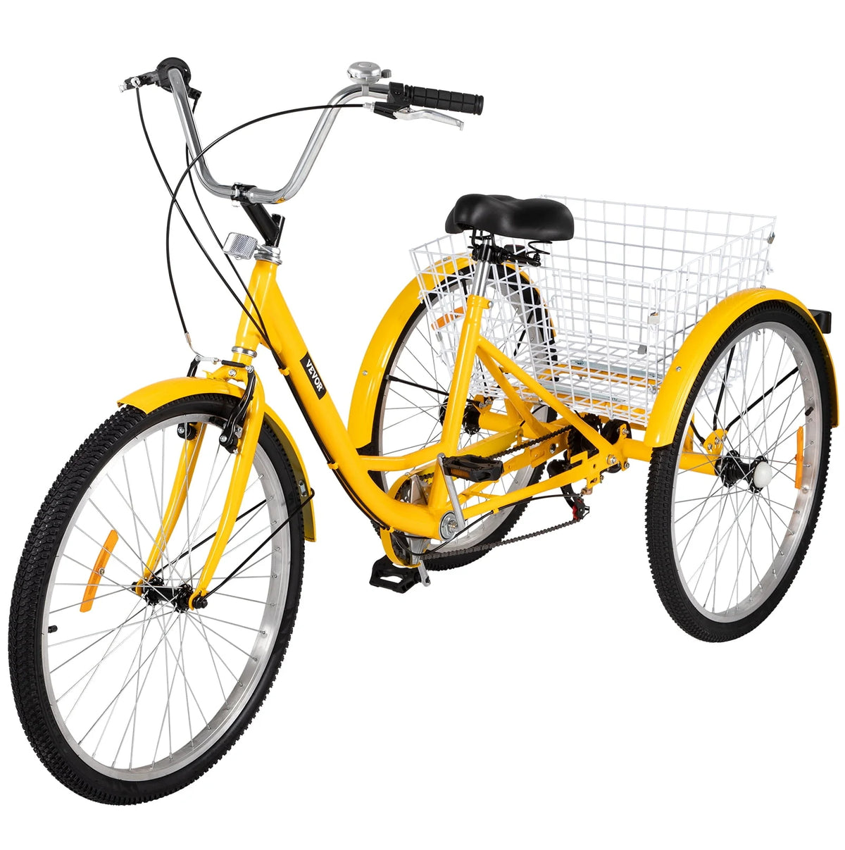 26in 7 Speed Adult Tricycle with Basket O9115