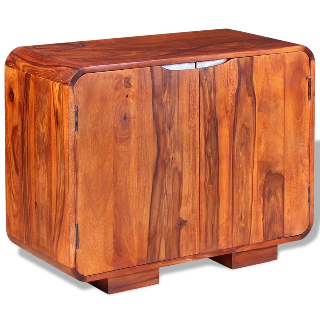 Solid Sheesham Wood Sideboard Storage Cabinet V7151