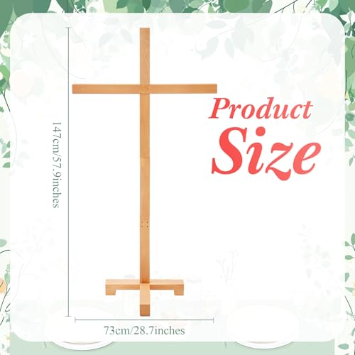 58'' Extra Large Wood Cross M7744