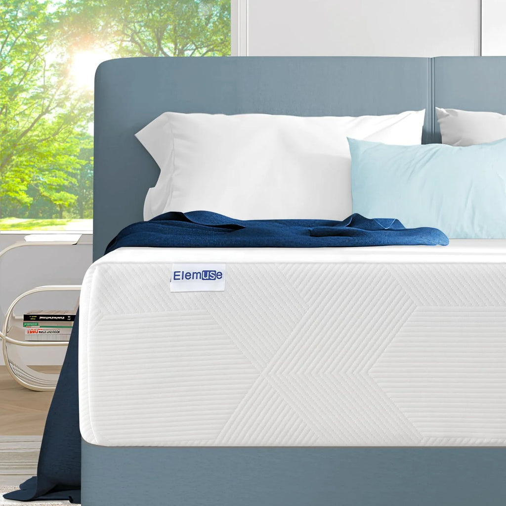 Queen 10 Inch Cooling Gel Memory Foam Mattress E48790