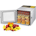 8 Tray Stainless Steel Food Dehydrator L508