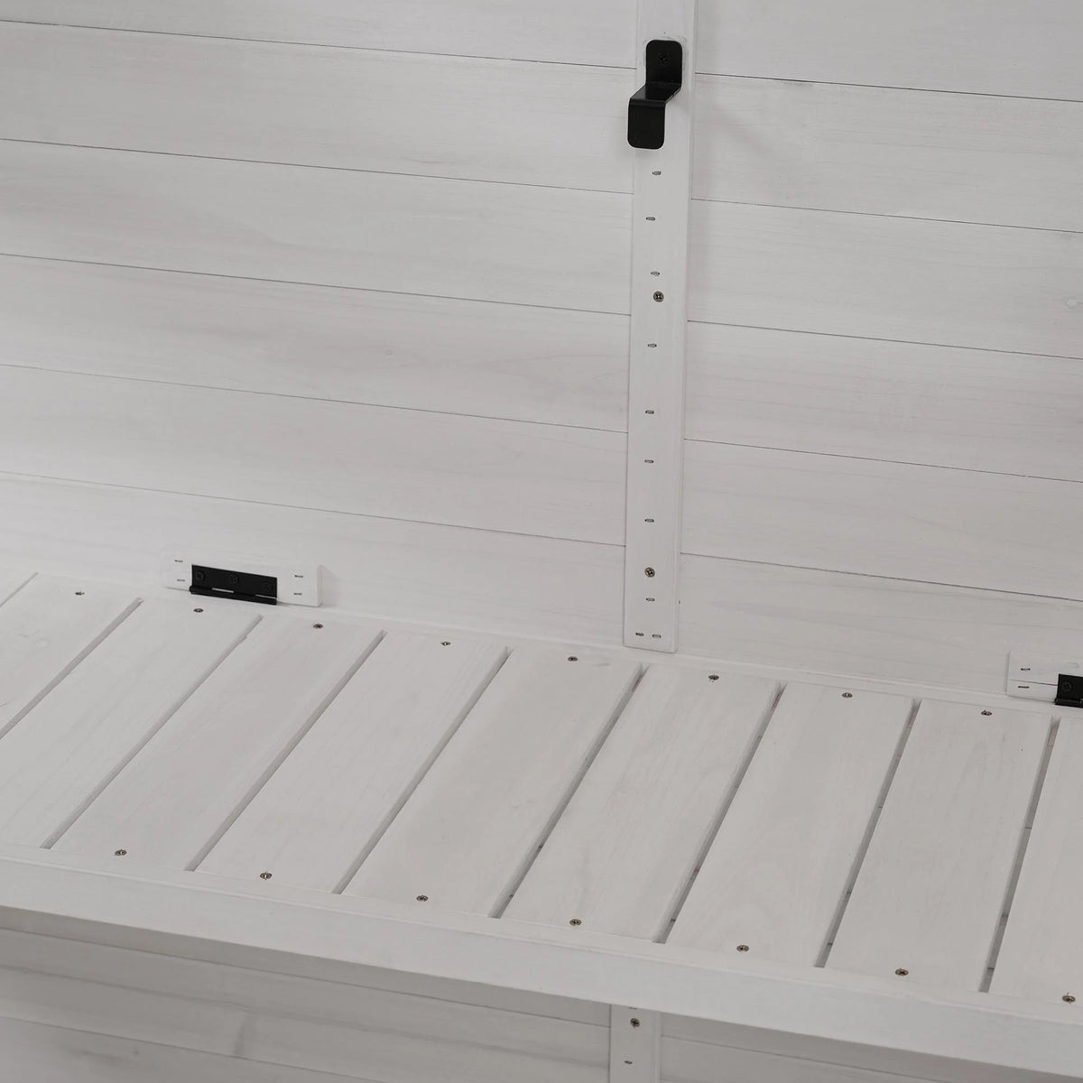 57.9"W x 29.1"D x 78.1"H Polycarbonate Greenhouse with Folding Shelves and Windows P564366