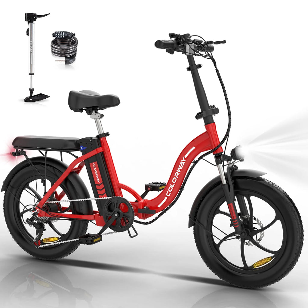 500W Fat Tire Electric Bike 11.2Ah 36V W883