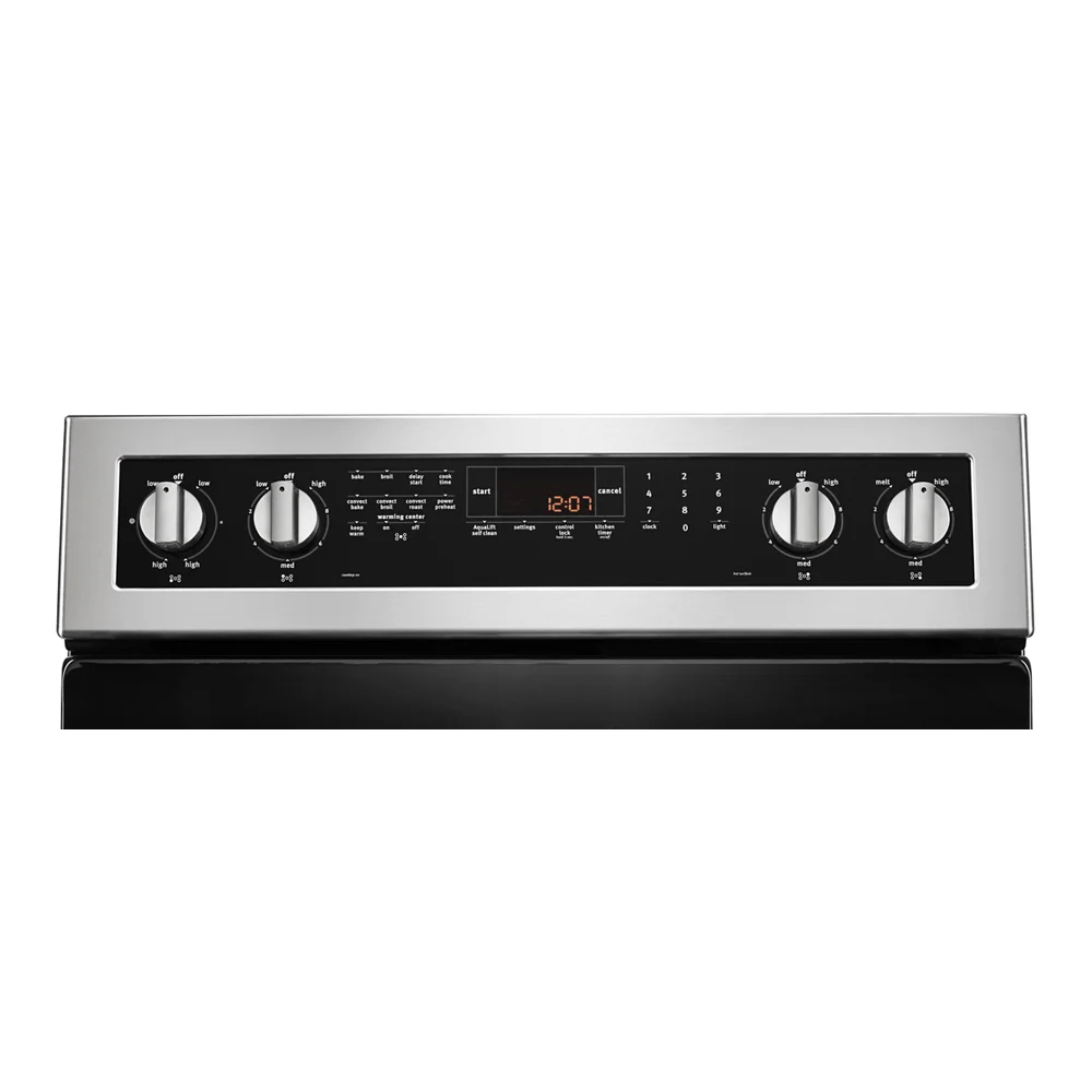 White Freestanding Smoothtop Electric Range X56266