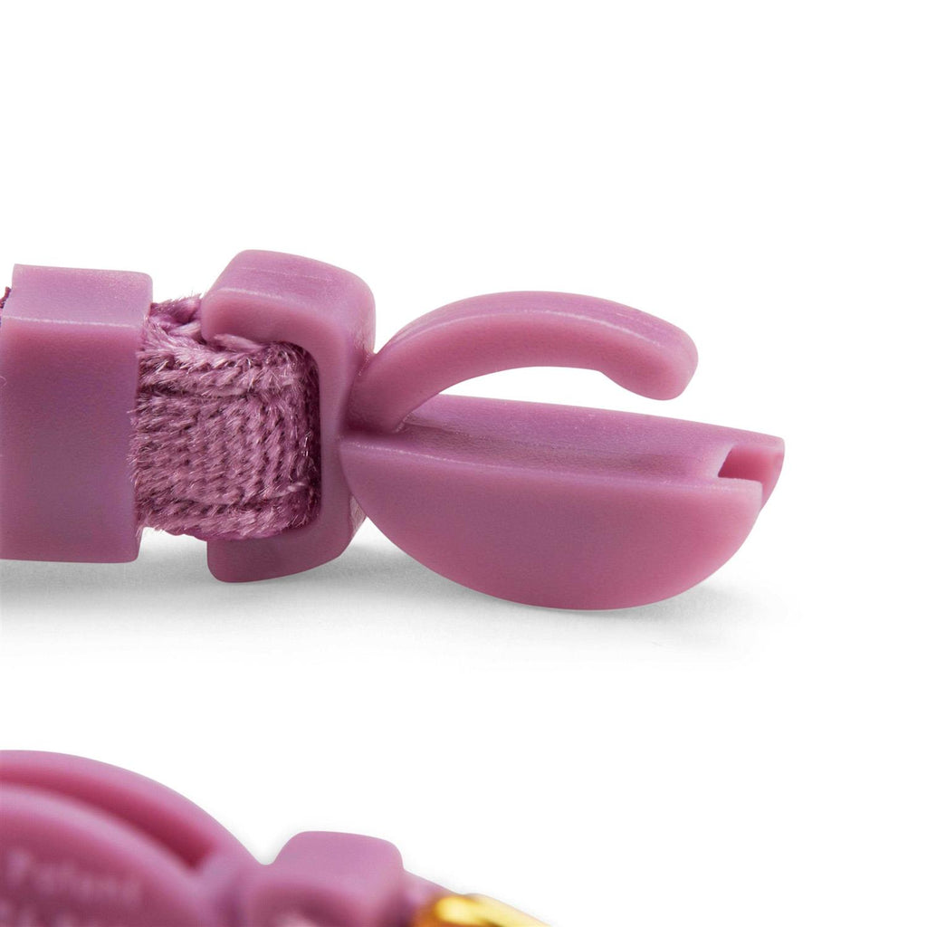 Velvet Adjustable Purple Kitten Collar N120