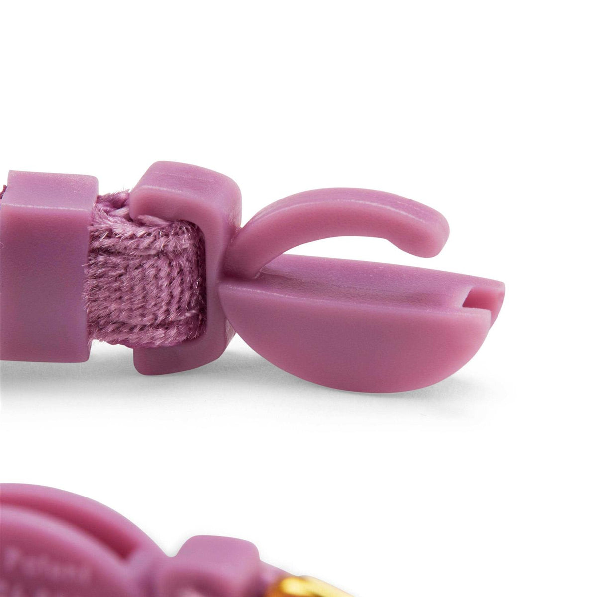 Velvet Adjustable Purple Kitten Collar N120