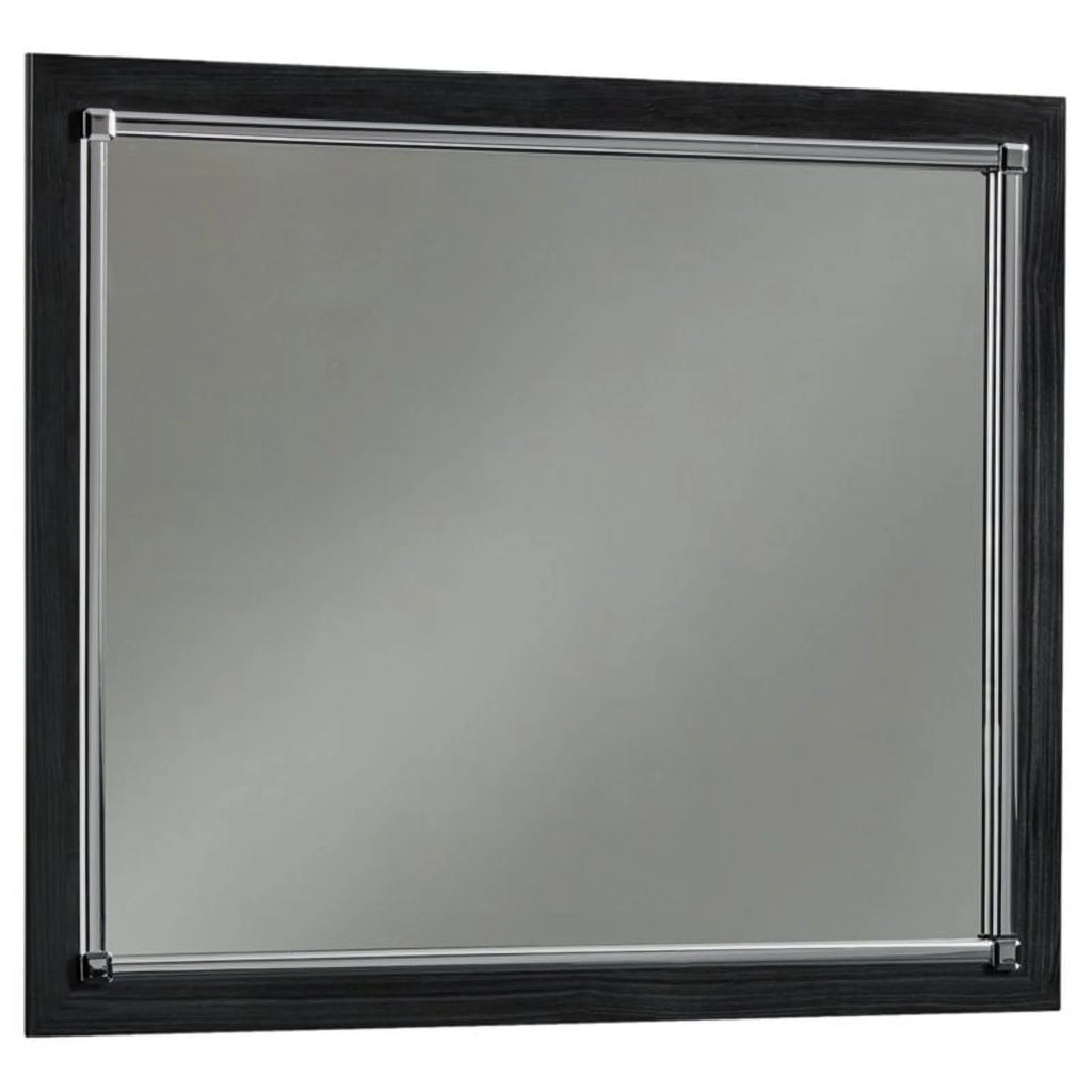Black Bedroom Glass Mirror S978