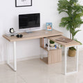 L-Shaped Corner Computer Desk with Storage C791062