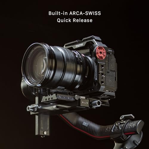 Camera Cage with NATO Rail, Rosette, Cold Shoe, and 1/4"-20 Threads T663