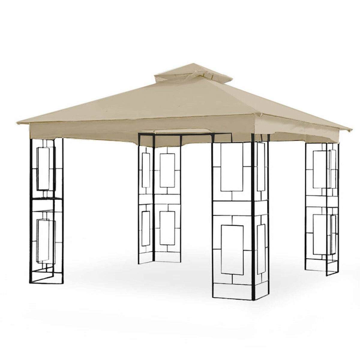 Replacement Canopy for Gazebo - Beige P173