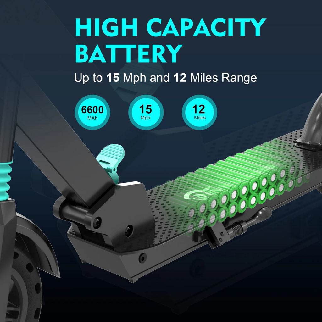 Electric Scooter 350W Motor 15 MPH Foldable Z993629