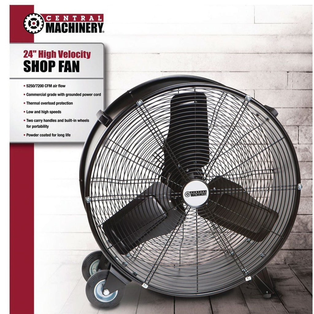 24 in. 2-Speed High-Velocity Shop Fan E28509