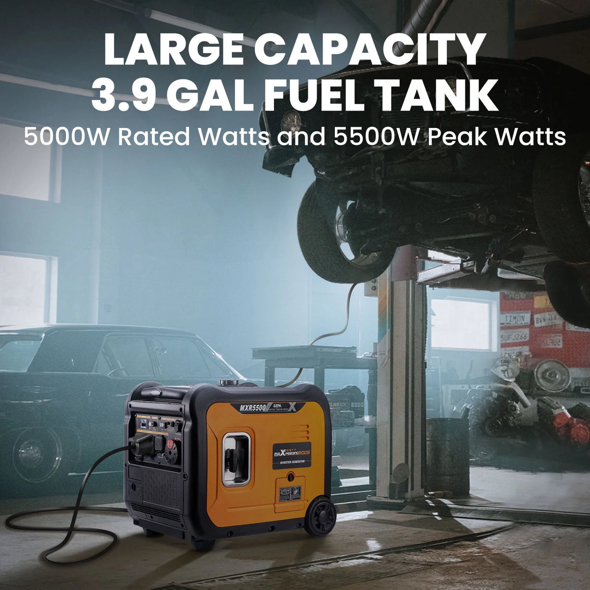 2300/3300 Watt Portable Inverter Generator Gasoline Powered Z19926