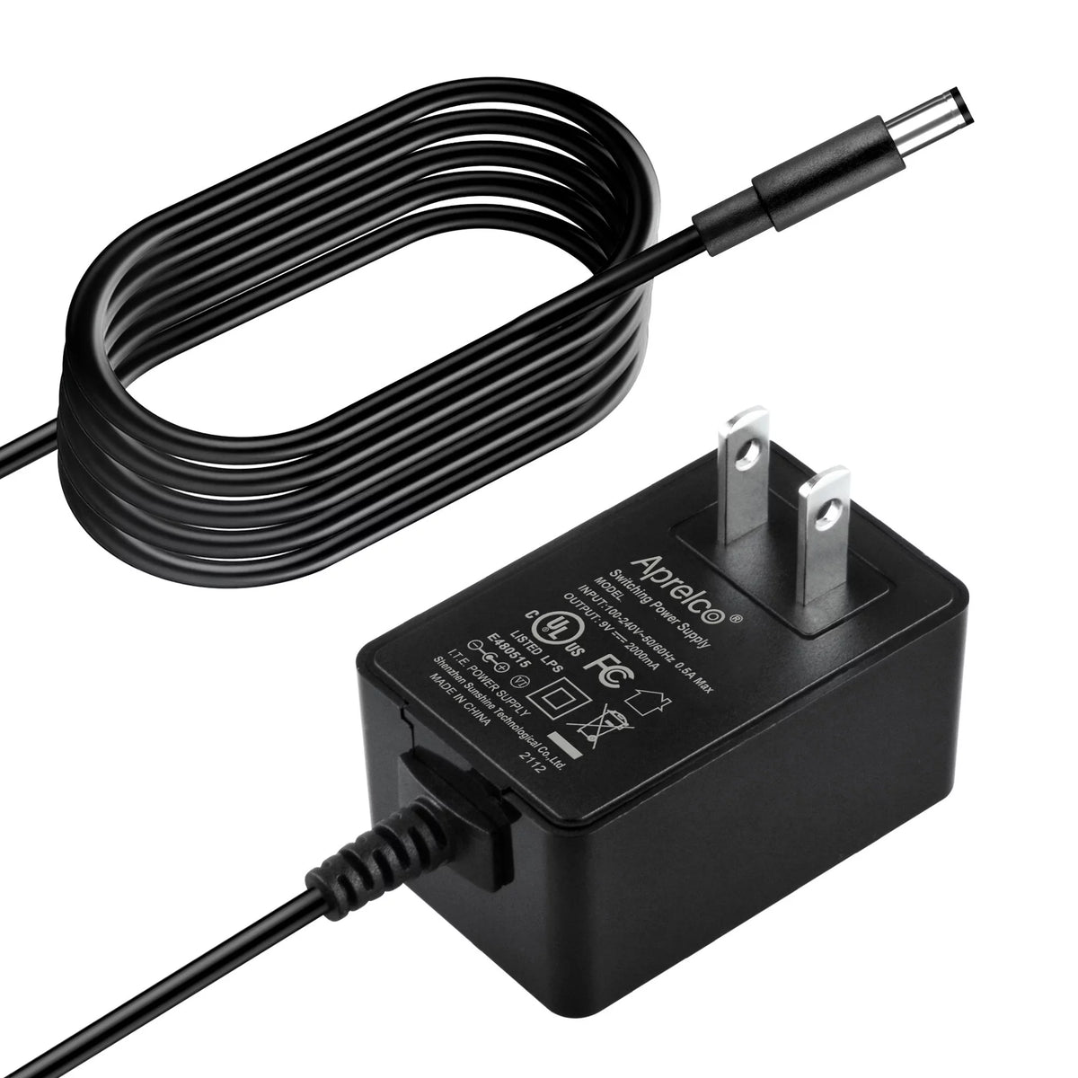 9V AC / DC Adapter Power Supply Cord Charger F43746