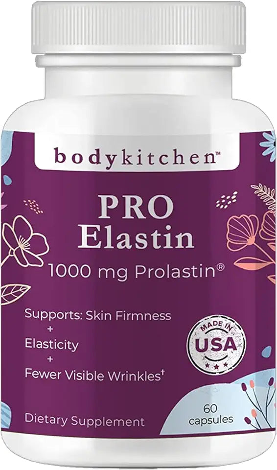 1000 mg Elastin Supplement Veggie Caps A60634