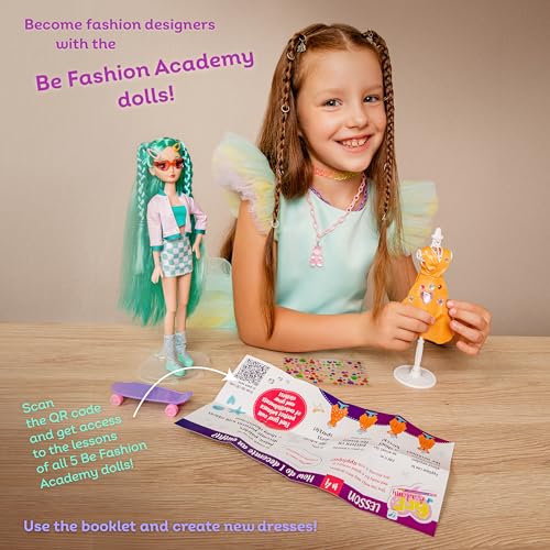 Fashion Doll with Outfit, Accessories, Skateboard & Designer Set T628