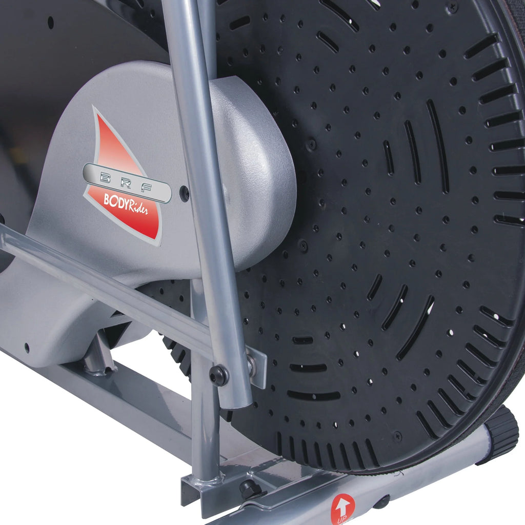 Upright Stationary Fan Bike with Adjustable Seat O84185